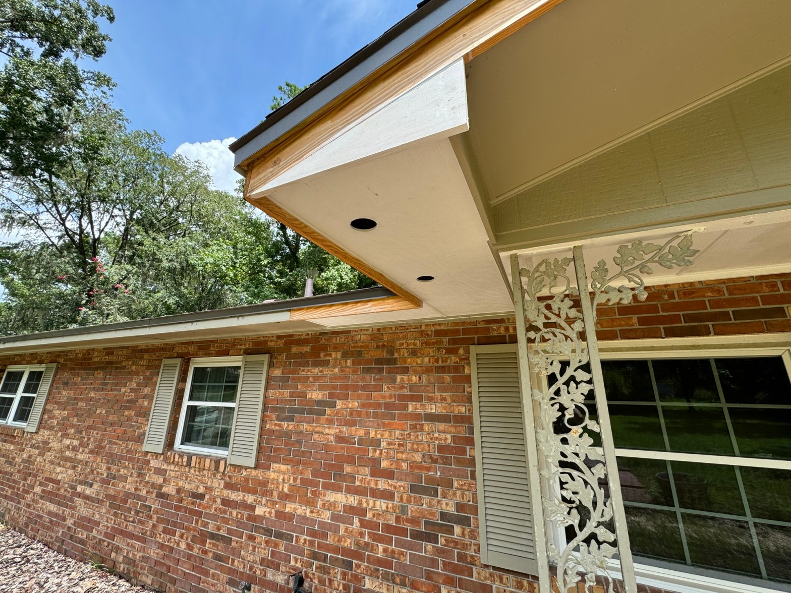 Soffit repair